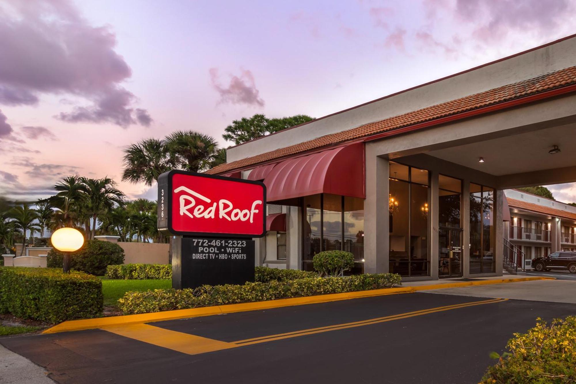 Red Roof Inn Ft Pierce Fort Pierce Exteriör bild