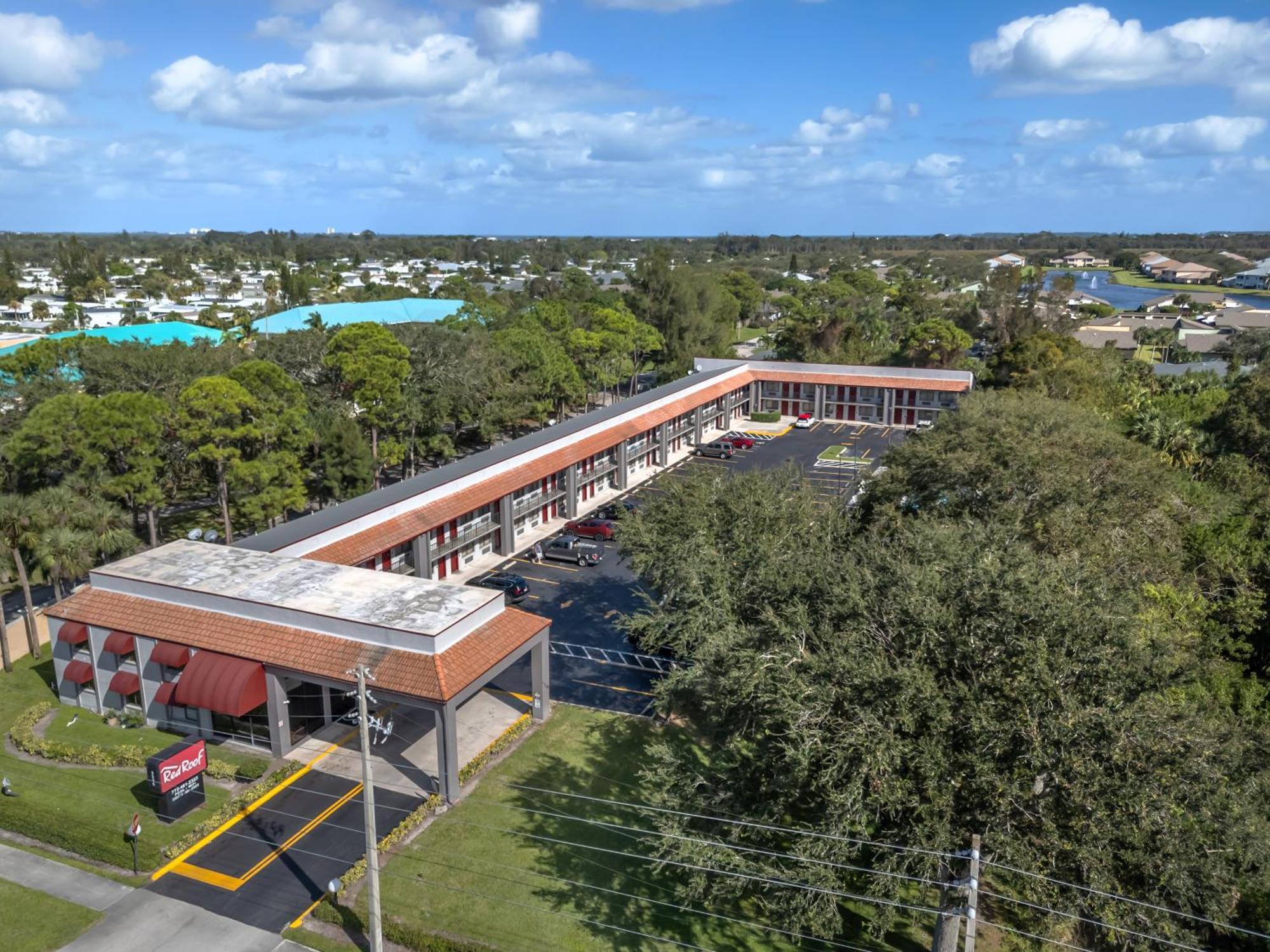 Red Roof Inn Ft Pierce Fort Pierce Exteriör bild